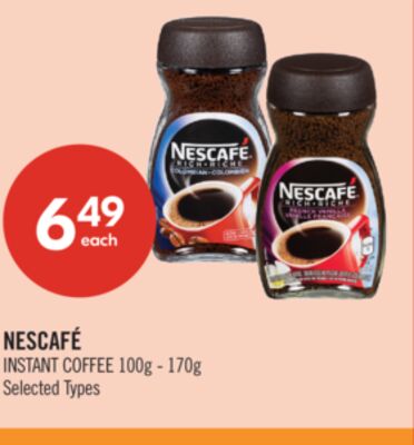 NESCAFÉ INSTANT COFFEE