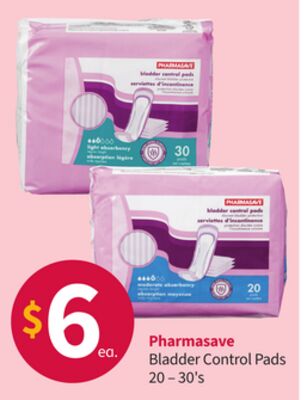 Pharmasave Bladder Control Pads