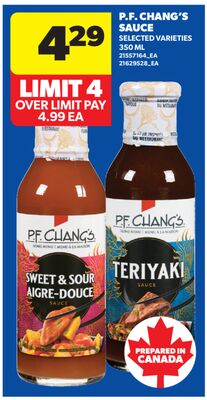 P. F. CHANG'S SAUCE, 350 ML