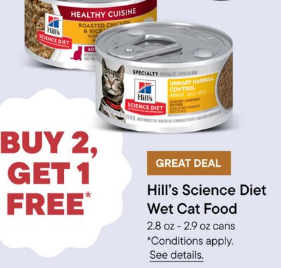 Hill's Science Diet FREE Wet Cat Food