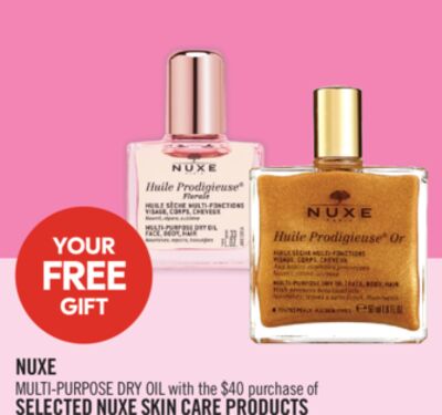 NUXE MULTI-PURPOSE DRY OIL