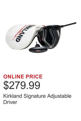 Kirkland Signature Adjustable Driver