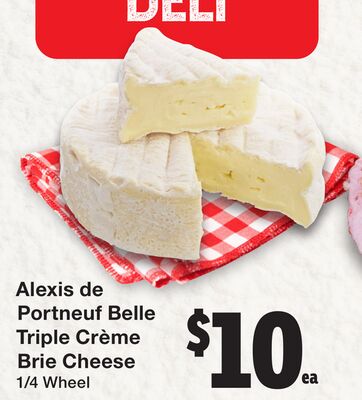 Alexis de Portneuf Belle Triple Crème Brie Cheese