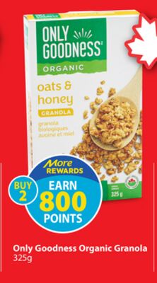 Only Goodness Organic Granola