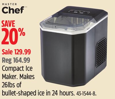 MASTER Chef Compact Ice Maker