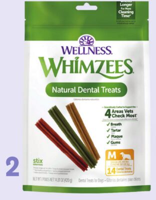 Whimzees Stix Medium Chews Dog Treats