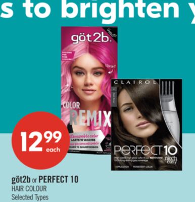 göt2b or PERFECT 10 HAIR COLOUR