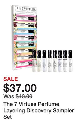 The 7 Virtues Perfume Layering Discovery Sampler Set