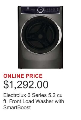 Electrolux 6 Series 5.2 cu ft. Front Load Washer with SmartBoost