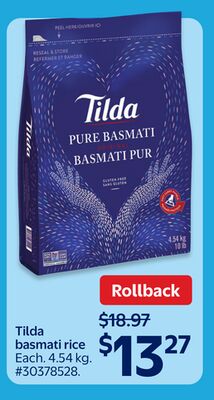 Tilda basmati rice