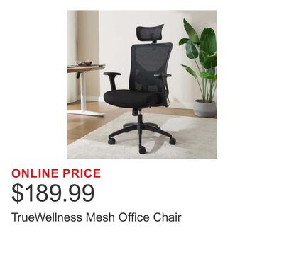 TrueWellness Mesh Office Chair
