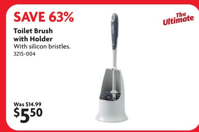 Toilet Brush with Holder