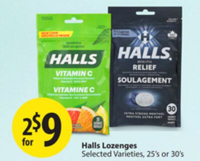 Halls Lozenges