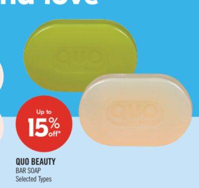 QUO BEAUTY BAR SOAP