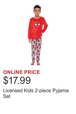 Licensed Kids 2-piece Pyjama Set
