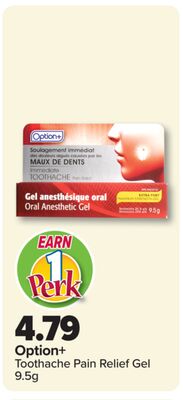 Option+ Pain Relief Gel
