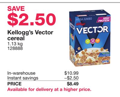 Kellogg's Vector cereal