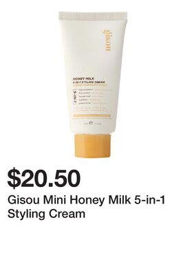 Gisou Mini Honey Milk 5-in-1 Styling Cream
