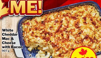 White Cheddar Mac & Cheese with Bacon