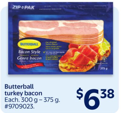 Butterball turkey bacon