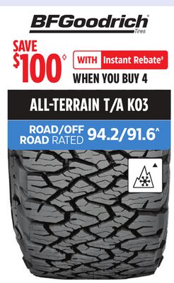 BFGoodrich ALL-TERRAIN T/A KO3