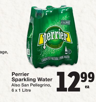 Perrier Sparkling Water