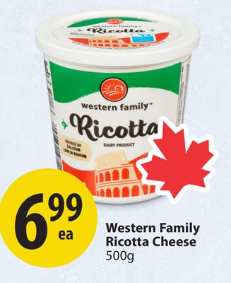 Western Family Ricotta Cheese