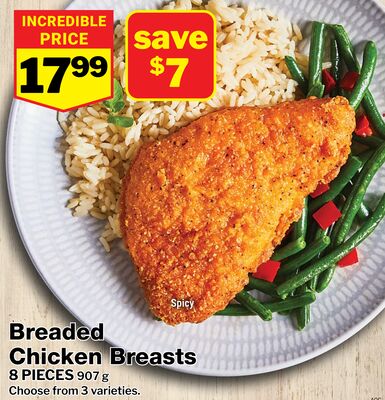 Breaded Chicken Breasts