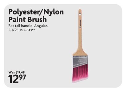 Polyester/Nylon Paint Brush