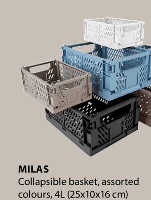 MILAS Collapsible basket