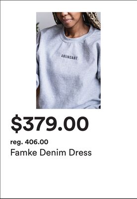 Famke Denim Dress