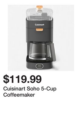 Cuisinart Soho 5-Cup Coffeemaker