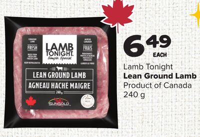 Lamb Tonight Lean Ground Lamb