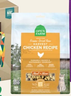 Open Farm Freeze-Dried Harvest Chicken Recipe Cat Food