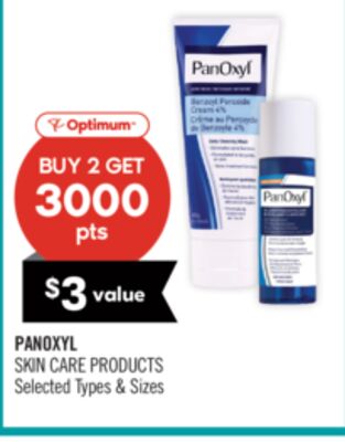 PANOXYL SKIN CARE PRODUCTS