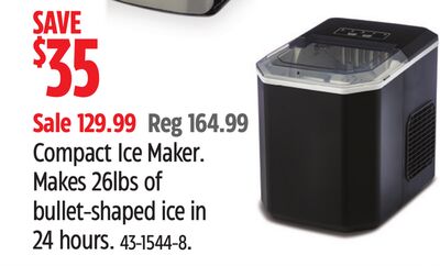 Master Chef Compact Ice Maker.