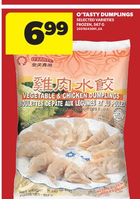 O'TASTY DUMPLINGS, 567 G