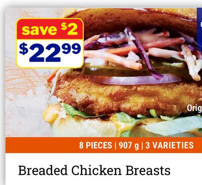 Breaded Chicken Breasts