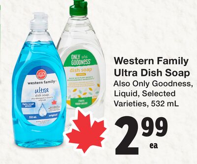 Western Family Ultra Dish Soap