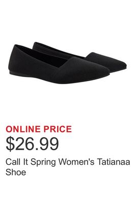 Call It Spring Women's Tatianaa Shoe