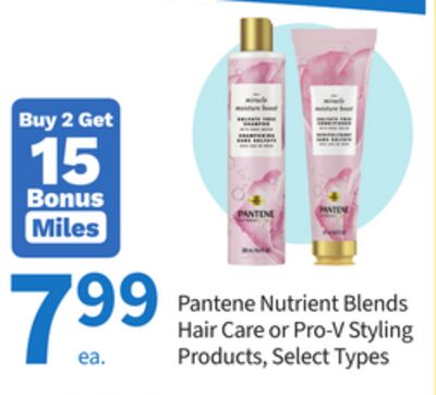 Pantene Nutrient Blends Hair Care or Pro-V Styling Products