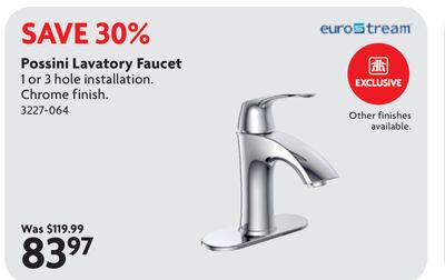 Possini Lavatory Faucet