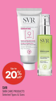 SVR SKIN CARE PRODUCTS