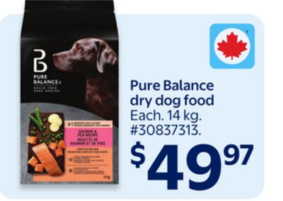 Pure Balance dry dog food