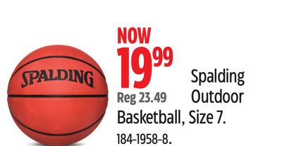 Spalding Outdoor Basketball