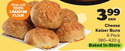 Cheese Kaiser Buns