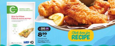 Compliments Naturally Simple Cod Fillets