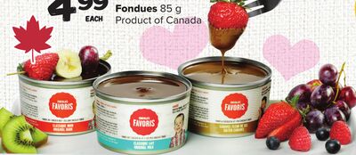 Chocolats Favoris Fondues
