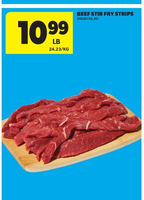 BEEF STIR FRY STRIPS