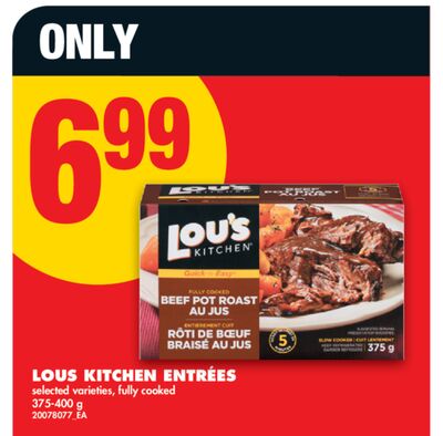 LOUS KITCHEN ENTRÉES, 375-400 G